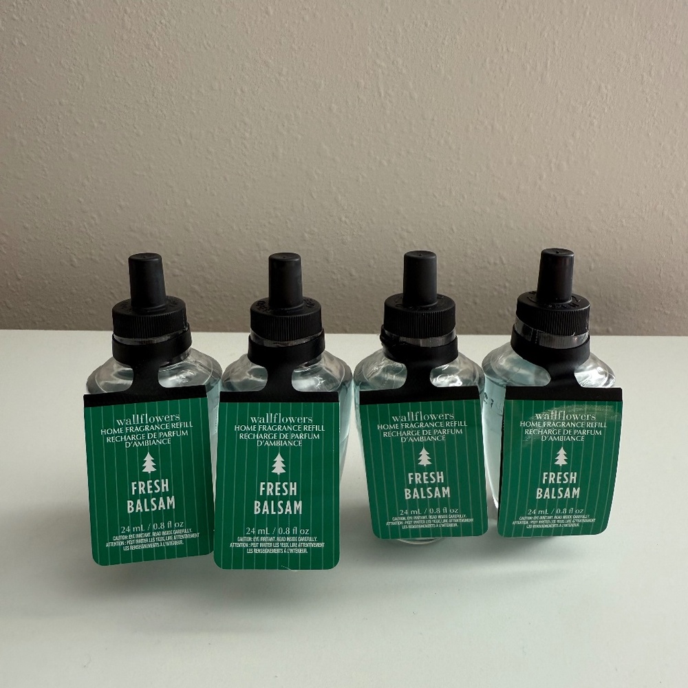 Bath and Body Works BBW Fresh Balsam wallflower refills